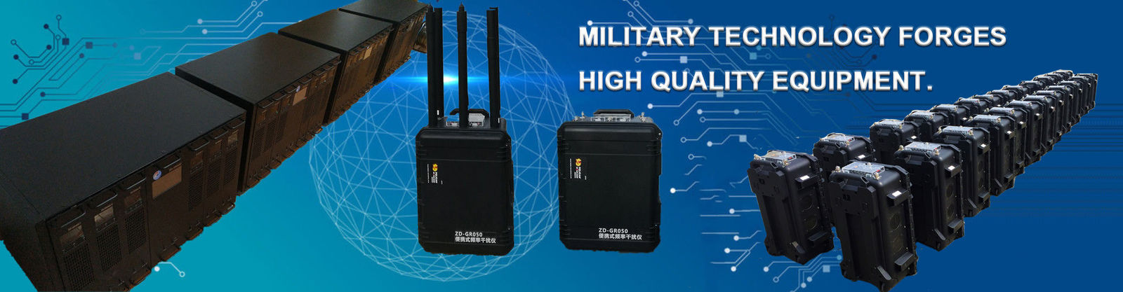 calidad emisión militar de la señal fábrica